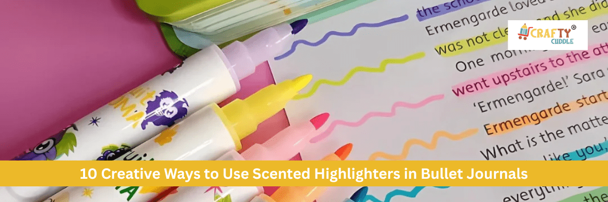 10 Creative Ways to Use Scented Highlighters in Bullet Journals - CRAFTY CUDDLE