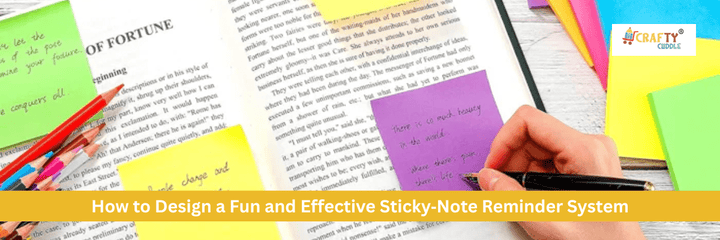 How to Design a Fun and Effective Sticky‑Note Reminder System – Crafty ...