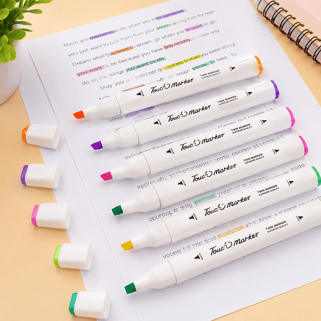 48 Dual-Tip Sketch MarkersDual-Tip MarkersCrafty Cuddle48 Dual-Tip Sketch MarkersTouchcool 4848 color marker setalcohol based markers