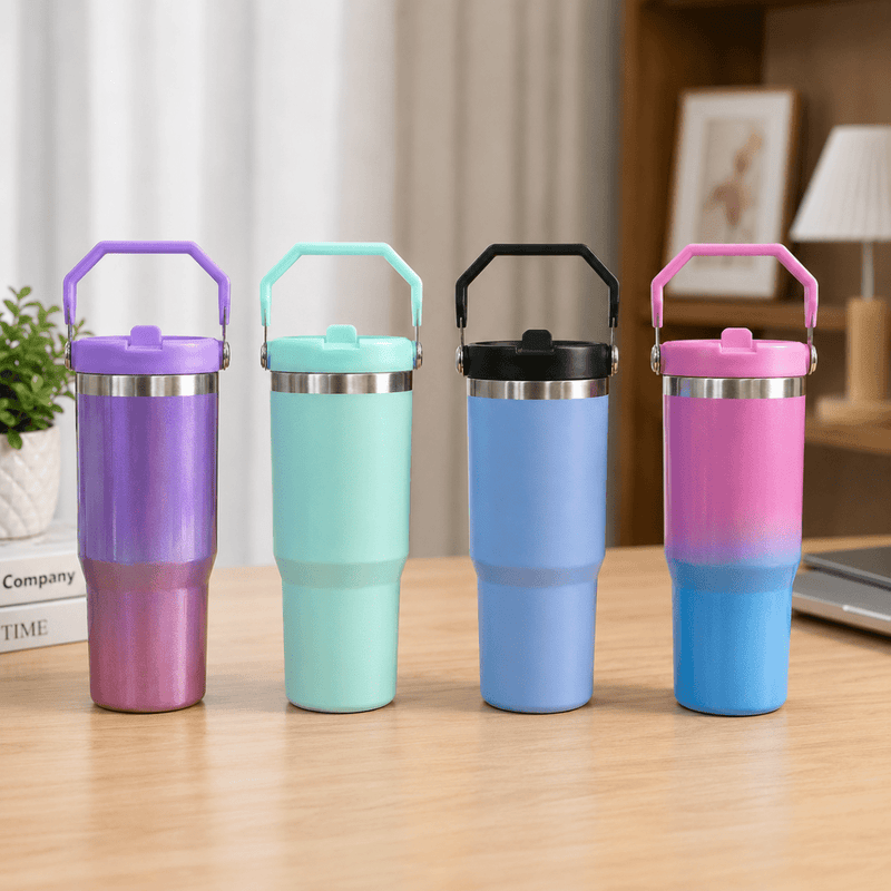 900ml Stainless Steel Insulated Tumbler with Handle