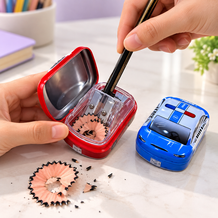 Mini Car Pencil Sharpener (1Pc)