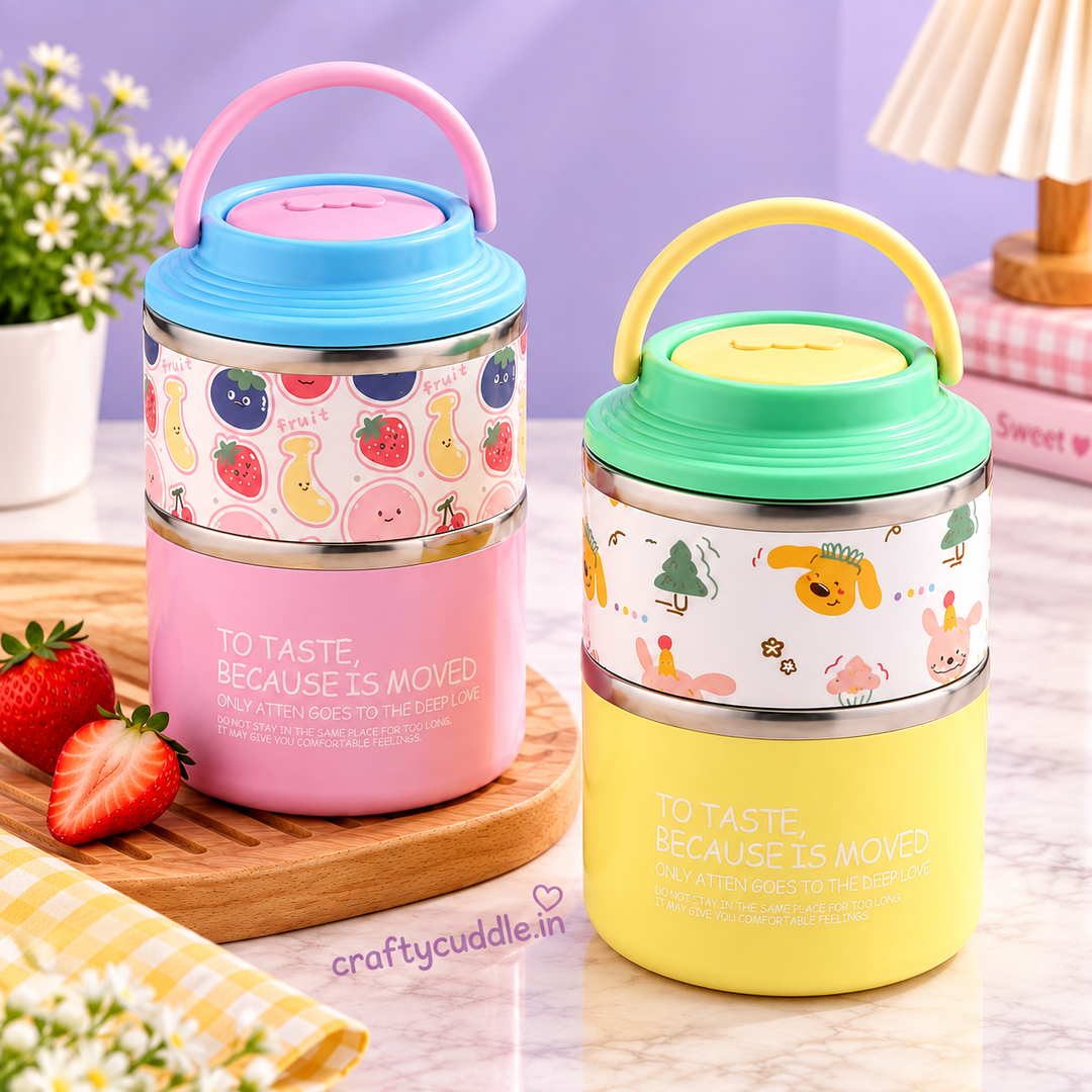 Kids Food Storage Container with Handle
