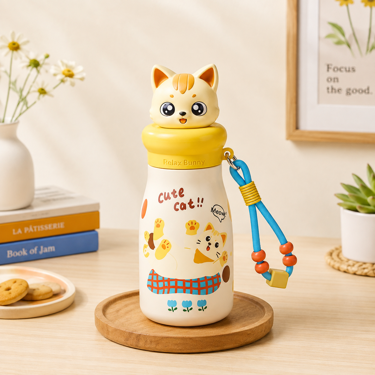 Animal Friends Kids Water Bottle