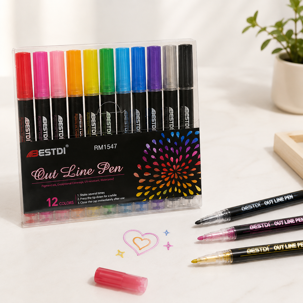ShimmerLine Double Ink Markers