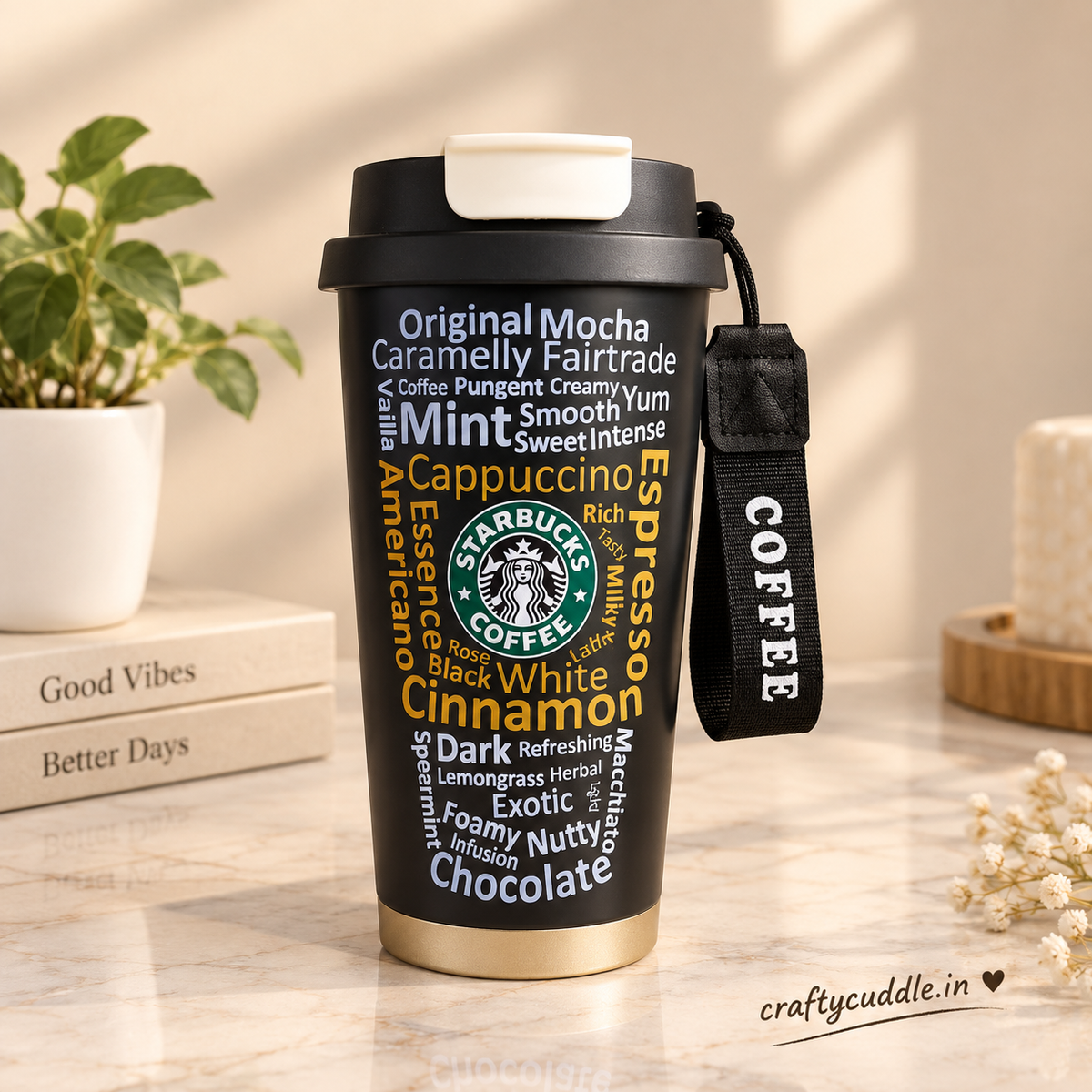 Coffee Vibes Travel Tumbler