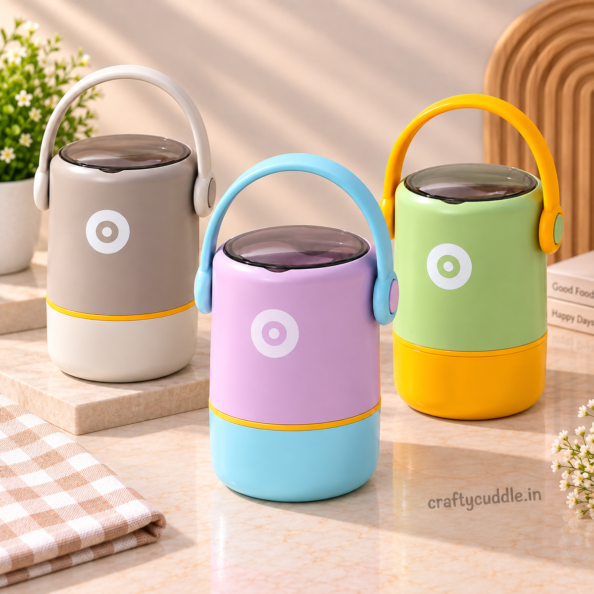 Double-Layer Insulated Lunch Box