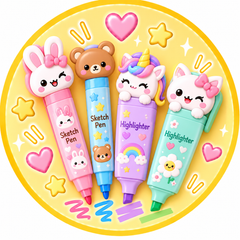 Sketch Pens & Highlighters