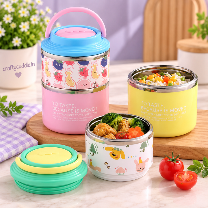Kids Food Storage Container with Handle