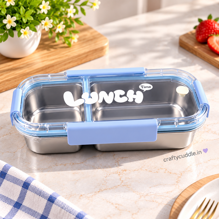 Twin-Compartment Lunch Box