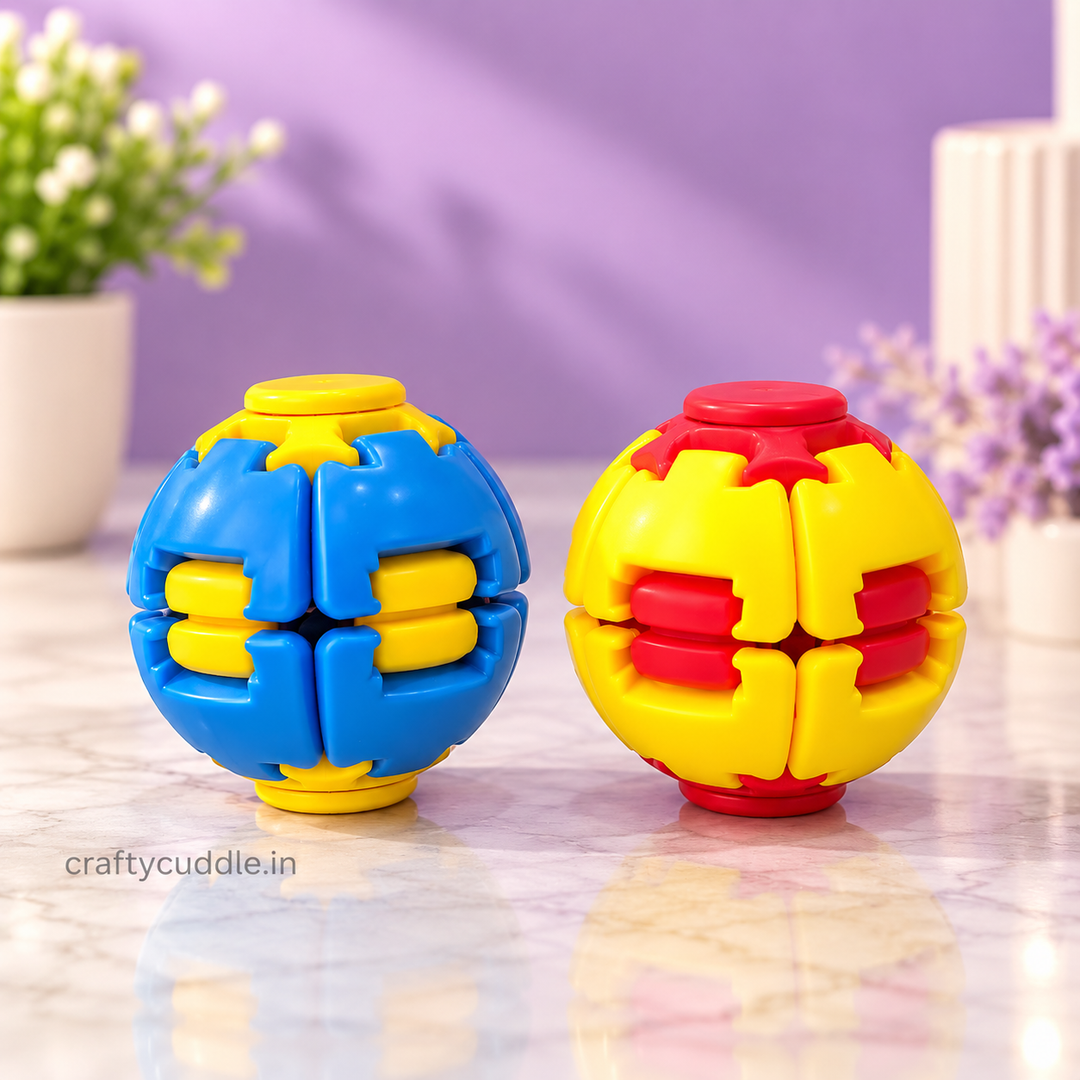Press Fidget Ball Puzzle Toy for Kids