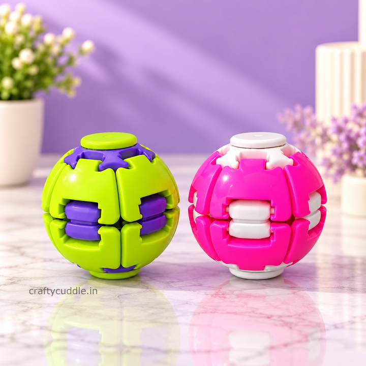 Press Fidget Ball Puzzle Toy for Kids