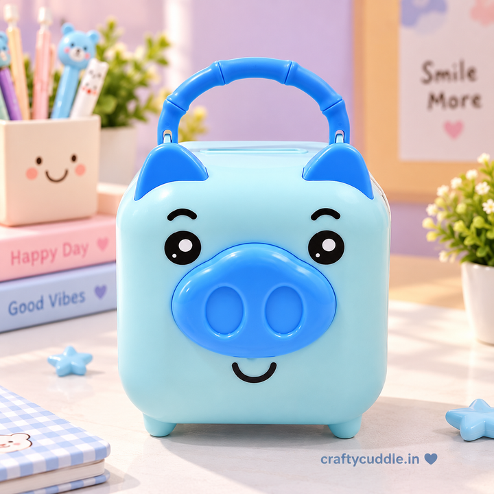 Cute Pig Coin Bank for Kids