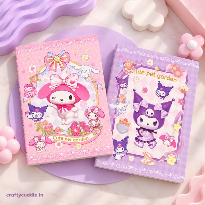 Kawaii Pet Garden Notebook