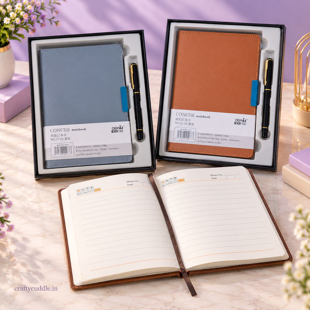 Premium Corporate Diary &amp; Pen Gift Set