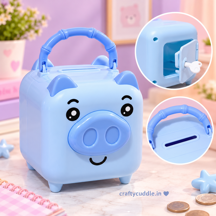 Cute Pig Coin Bank for Kids