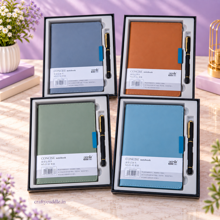 Premium Corporate Diary &amp; Pen Gift Set