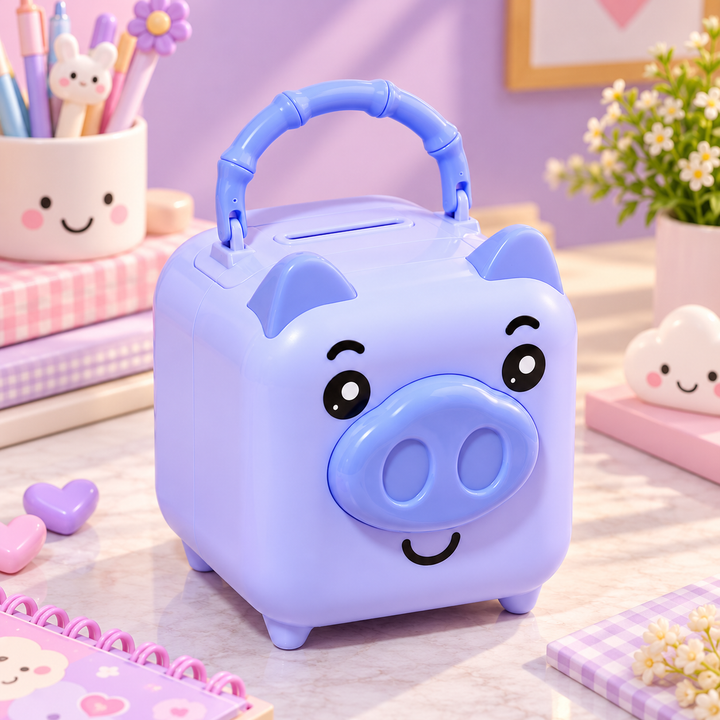 Cute Pig Coin Bank for Kids