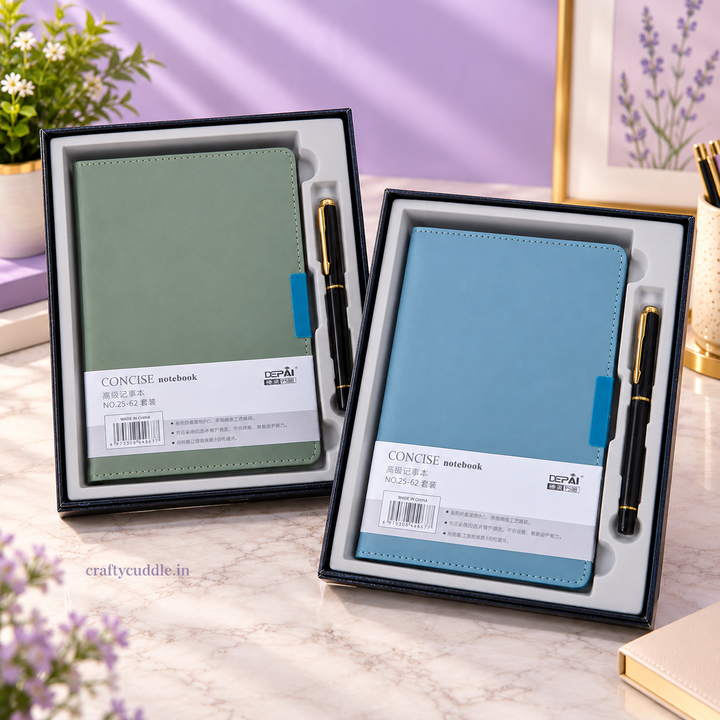 Premium Corporate Diary &amp; Pen Gift Set