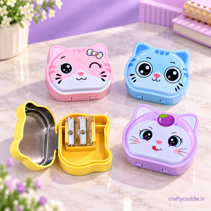 Cute Cat Sharpener (1Pc)