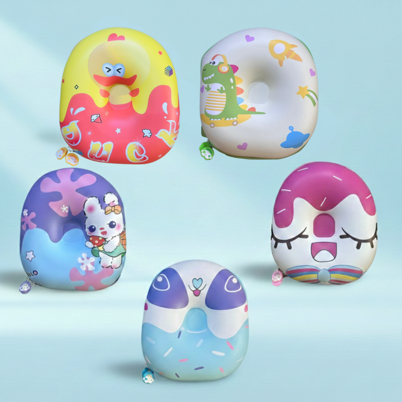 Cute Cartoon Donut Backpack for Kids