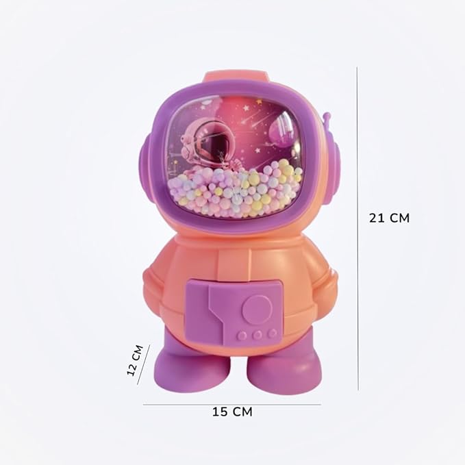 👨‍🚀Pink Space Explorer Piggy Bank with Passcode 🔐
