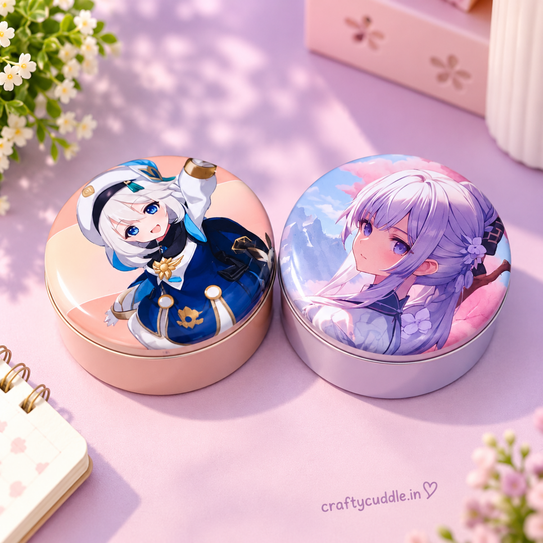 Anime Theme Round Pencil Sharpener (1Pc)Stationery > Erasers &amp; SharpenersCrafty CuddleAnime Theme Round Pencil Sharpener (1Pc)Anime Sharpener (6828-C)