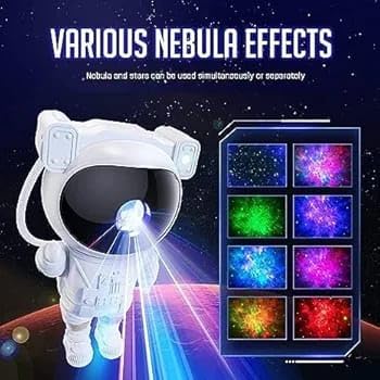 Astronaut Colorful Galaxy Projector - Bring the Stars to Your Room!"Astronaut Colorful LampCRAFTY CUDDLEAstronaut Colorful Galaxy Projector - Bring the Stars to Your Room!"Astronaut Projectorastronaut galaxy projectorastronaut lamp gift
