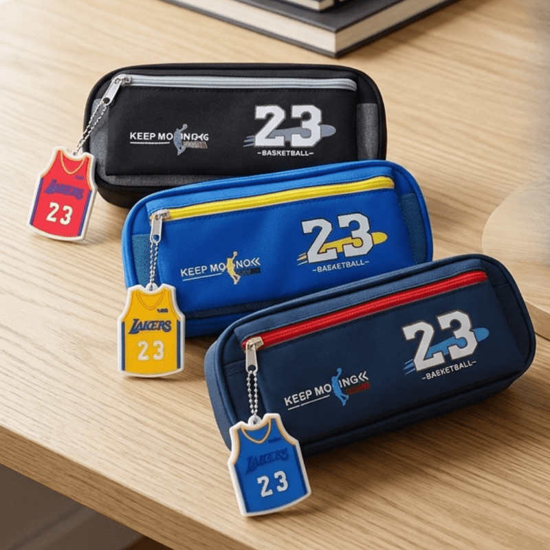 Basketball Pencil Pouch for Kids