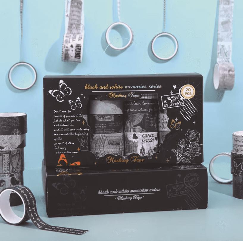 "Black &amp; White Memories – 20 Vintage - Inspired Rolls" 🖤📜✨ - CRAFTY CUDDLE"Black &amp; White Memories – 20 Vintage - Inspired Rolls" 🖤📜✨product_type  for kids