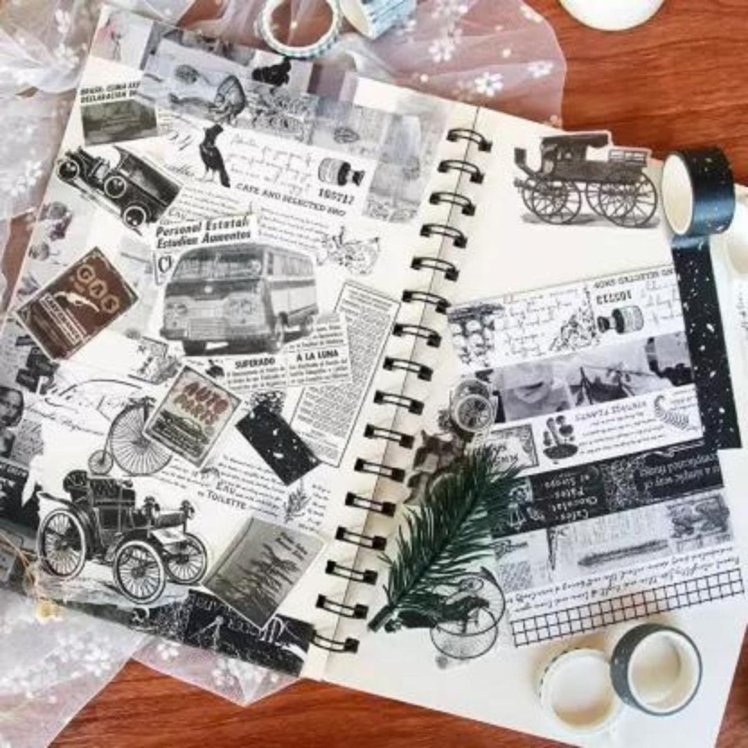 "Black &amp; White Memories – 20 Vintage - Inspired Rolls" 🖤📜✨ - CRAFTY CUDDLE"Black &amp; White Memories – 20 Vintage - Inspired Rolls" 🖤📜✨product_type  for kids