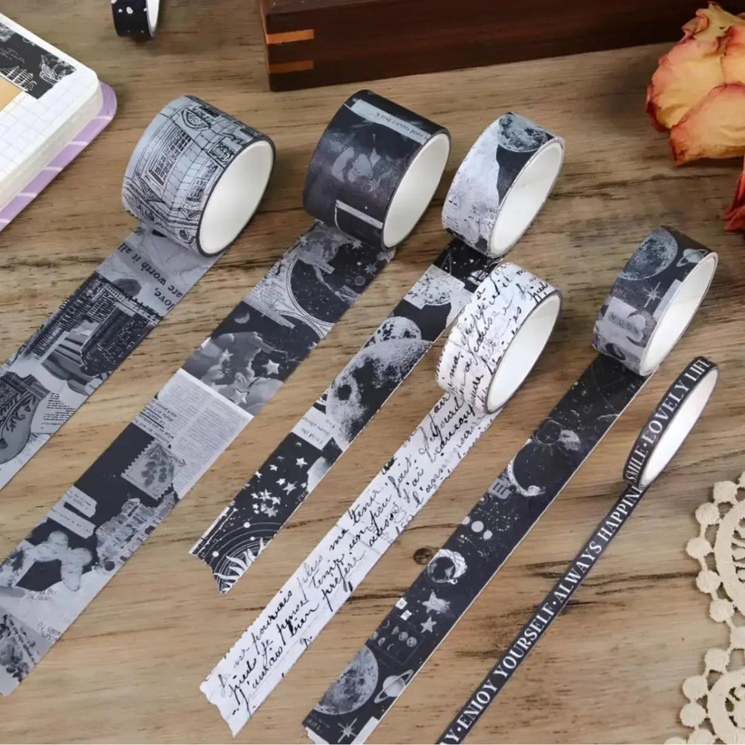 "Black &amp; White Memories – 20 Vintage - Inspired Rolls" 🖤📜✨ - CRAFTY CUDDLE"Black &amp; White Memories – 20 Vintage - Inspired Rolls" 🖤📜✨product_type  for kids