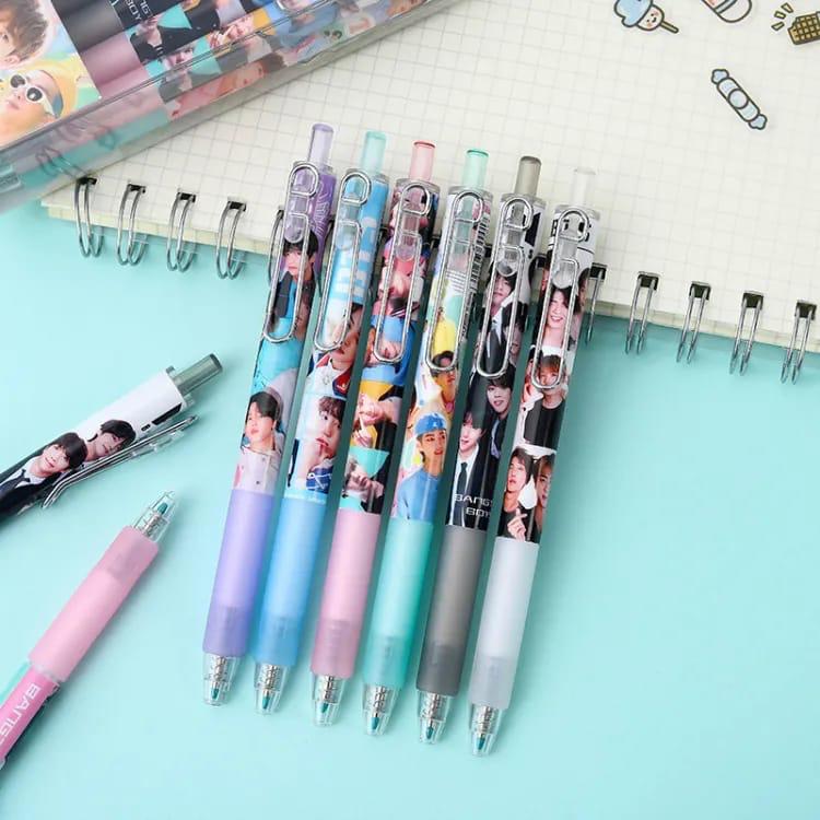 💜✨ BTS Blue Ink Gel Pens – Write with K - Pop Vibes! 🎶🖊️ - CRAFTY CUDDLE💜✨ BTS Blue Ink Gel Pens – Write with K - Pop Vibes! 🎶🖊️product_type  for kids