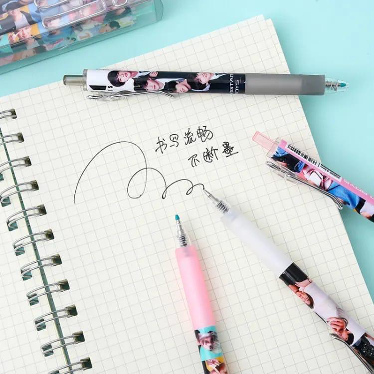 💜✨ BTS Blue Ink Gel Pens – Write with K - Pop Vibes! 🎶🖊️ - CRAFTY CUDDLE💜✨ BTS Blue Ink Gel Pens – Write with K - Pop Vibes! 🎶🖊️product_type  for kids