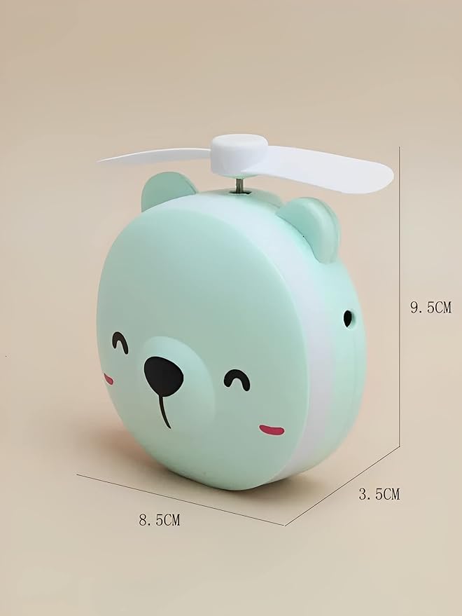 "💄✨ Cartoon Cosmetic Mirror Fan with Light 🌟 - Cute &amp; Practical!"CRAFTY CUDDLE"💄✨ Cartoon Cosmetic Mirror Fan with Light 🌟 - Cute &amp; Practical!"Mini Fan