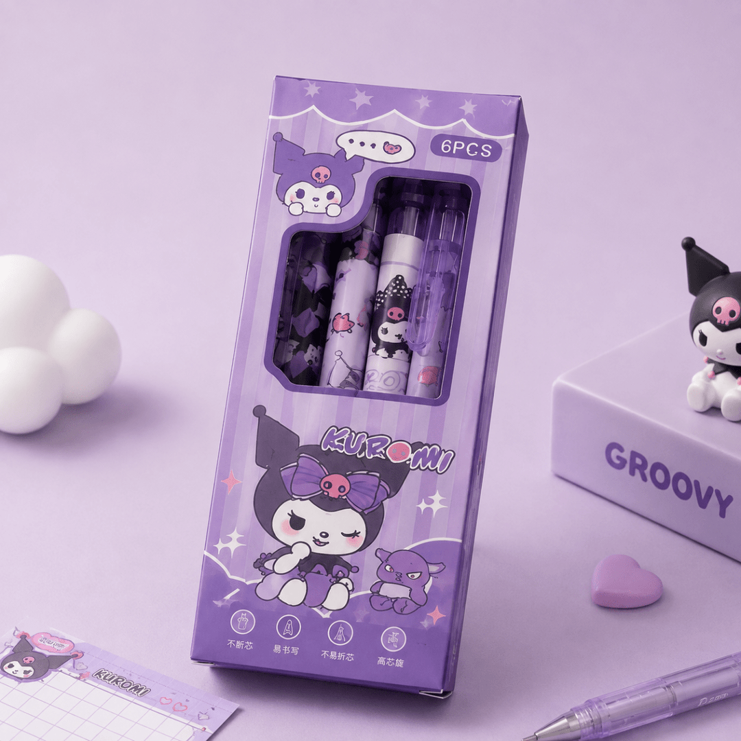 Cartoon Mechanical Pencils with Built-in EraserPencilCrafty CuddleCartoon Mechanical Pencils with Built-in EraserPurpleMechanicalPencils MechanicalPencilSet StationeryLover CuteStationery KawaiiStationery SchoolSupplies StudyEssentials OfficeStationery WritingSupplies CraftyCuddle