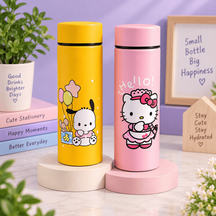 Cartoon Print Glass Water BottleCartoon Kids Water BottleCrafty CuddleCartoon Print Glass Water BottleWaterBottle CuteBottle KidsBottle CartoonBottle GlassBottle SchoolEssentials BackToSchool KawaiiStyle HydrationGoals CuteAccessories