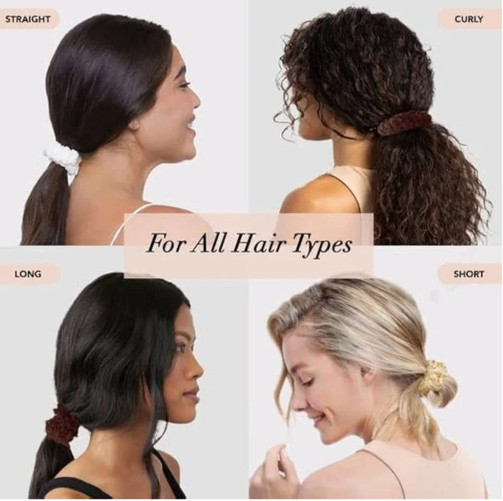 Chic &amp; Comfy Hair Ties – Pack of 6 🎀✨ - CRAFTY CUDDLEChic &amp; Comfy Hair Ties – Pack of 6 🎀✨product_type  for kids