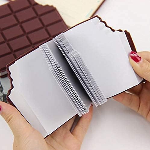 Chocolate Bar Mini Notebook DiaryDiaryCrafty CuddleHand holding a small notebook with white pages against a chocolate bar backgroundStationeryAddictstationerylove cutestationery kawaiistationery notebookaddict mininotebook giftideas returngifts kidsstationery aestheticstationery schoolessentials