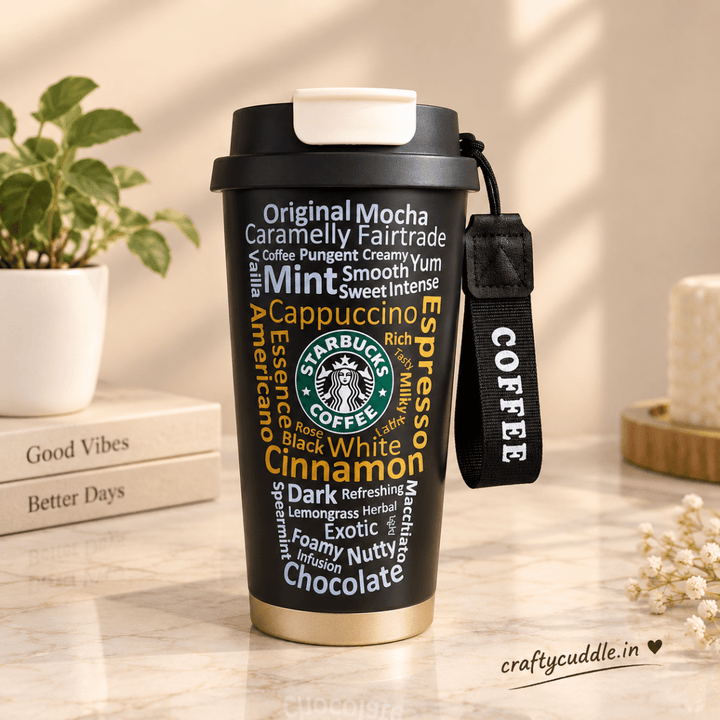 Coffee Vibes Travel TumblerInsulated Coffee TumblerCrafty CuddleCoffee Vibes Travel TumblerBlackCoffeeTumbler CoffeeLovers CoffeeTheme TravelTumbler InsulatedTumbler StainlessSteelTumbler HotAndColdDrinks ReusableTumbler PortableCup GiftForCoffeeLovers
