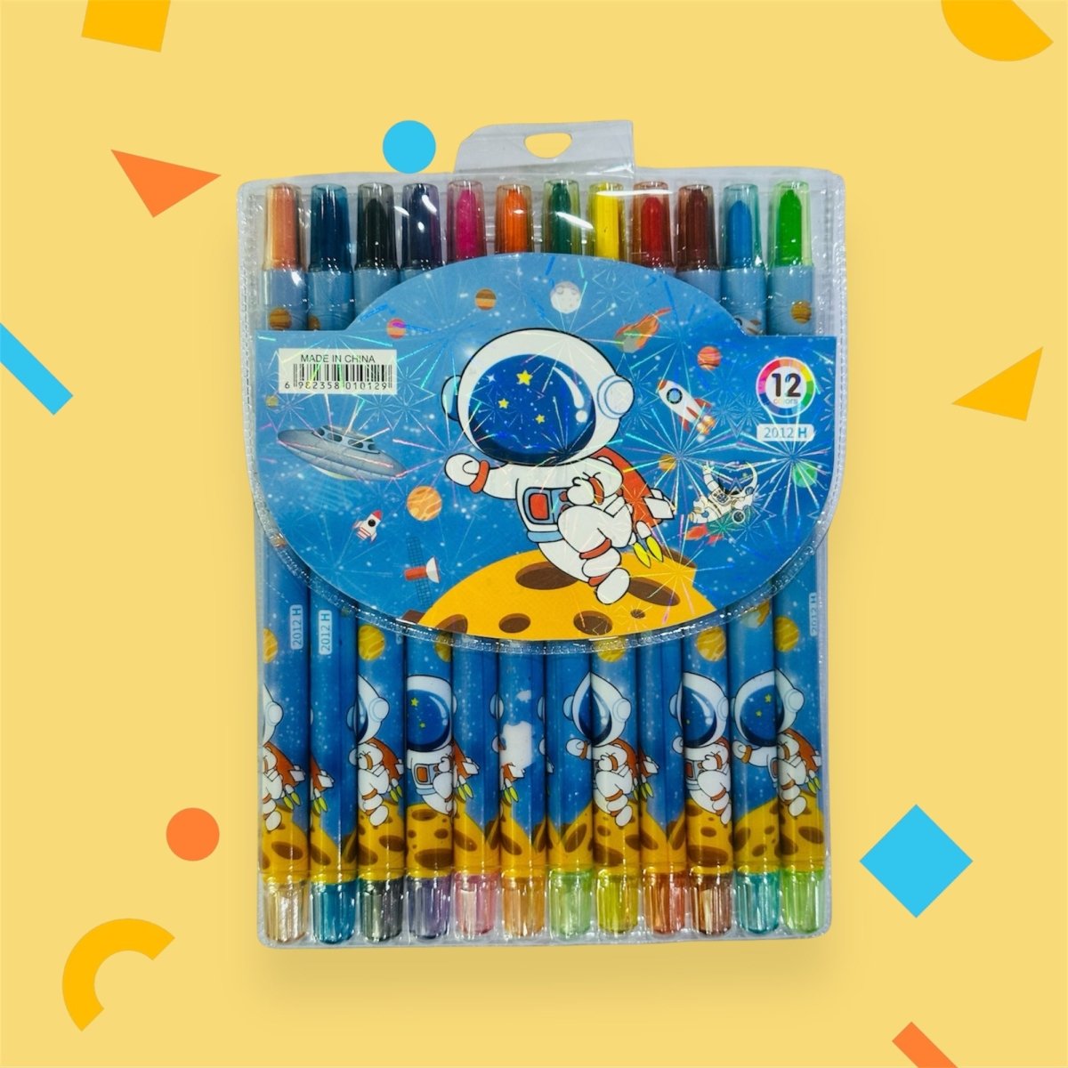 🌌 Cosmic Color Rolling Crayons – Blast Off into Creativity!