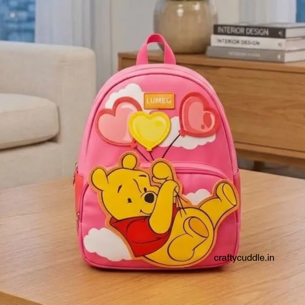 Cartoon Character School Backpack for Kids