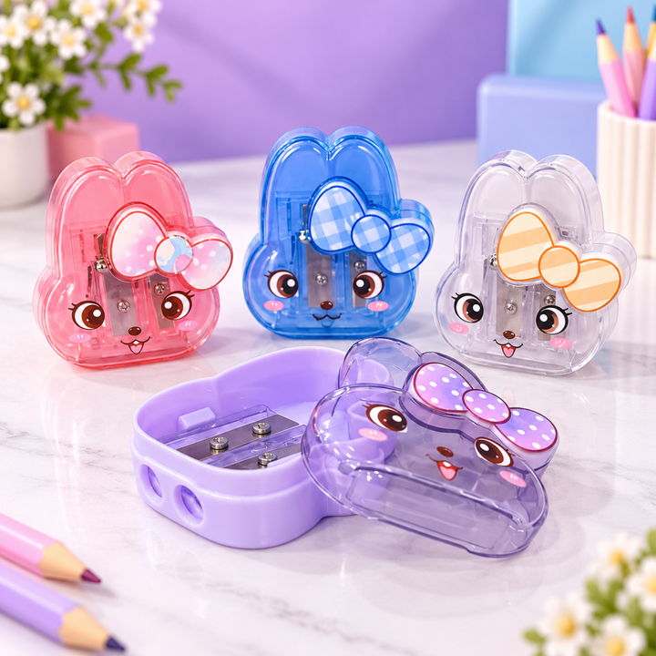 Cute Bunny Sharpener (1Pc)Stationery > Erasers &amp; SharpenersCrafty CuddleCute Bunny Sharpener (1Pc)Bunny Sharpener (5888)