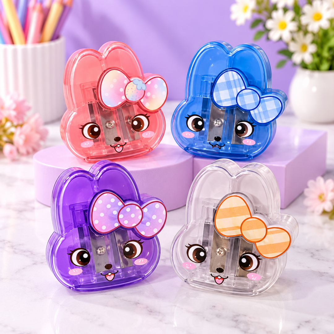 Cute Bunny Sharpener (1Pc)Stationery > Erasers &amp; SharpenersCrafty CuddleCute Bunny Sharpener (1Pc)Bunny Sharpener (5888)
