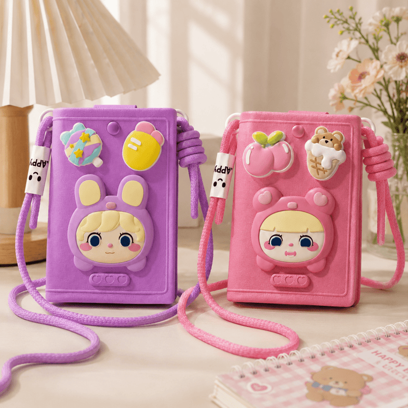Cute Cartoon Crossbody Phone Bag for Girls