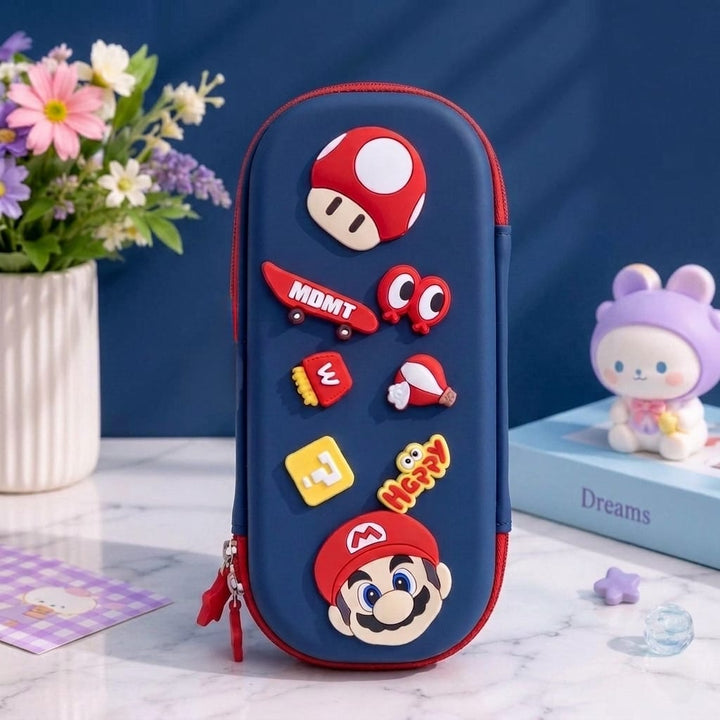 Cute Character EVA Pencil BoxPencil PouchCrafty CuddleCute Character EVA Pencil BoxPurplehard shell pencil casezipper pencil pouch