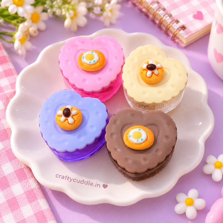 Cute Cookie Design Pencil Sharpener (1Pc)Stationery > Erasers &amp; SharpenersCrafty CuddleCute Cookie Design Pencil Sharpener (1Pc)Cookie Sharpener (5885)
