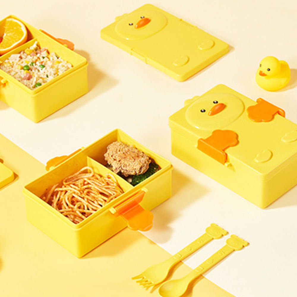 Cute Duck Lunch BoxKids Lunch BoxCRAFTY CUDDLECute Duck Lunch BoxDuck Lunch Box