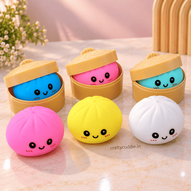 Cute Kawaii Bun Squishy Toy