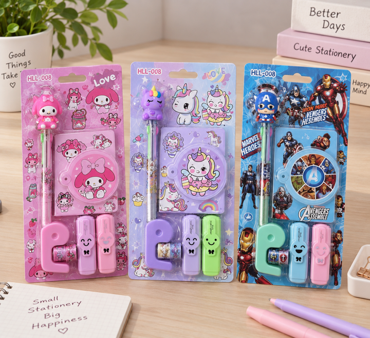 Cute Kids Stationery SetStationery SetsCrafty CuddleCute Kids Stationery Set1