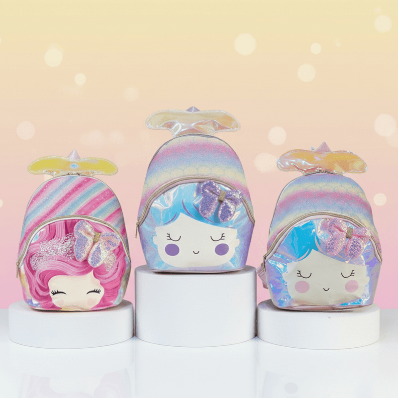 Cute Mermaid Mini Backpack for Girls